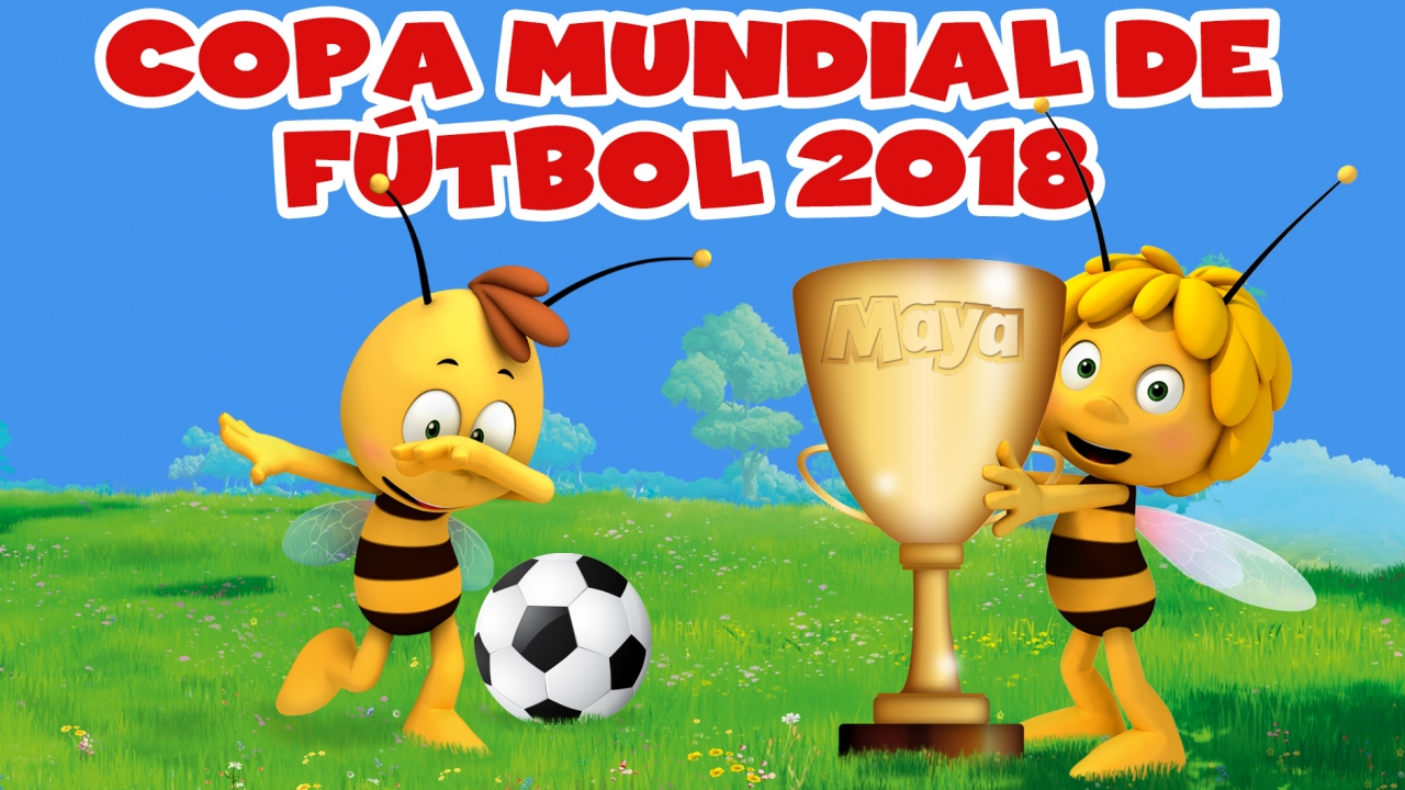 Maya participa en la Copa Mundial de Fútbol